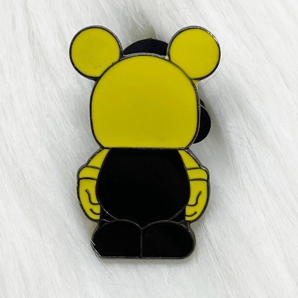 🔮 5/$25 Disney Vinylmation Jr Yellow & Black Pin